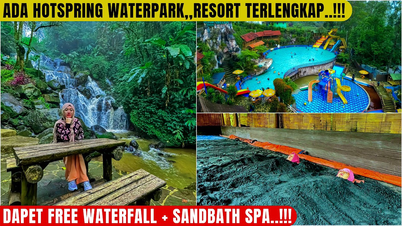 ULASAN RESORT CIWIDEY PALING HITS..! Ciwidey Valley Resort Hot Spring Waterpark | Wisata Bandung