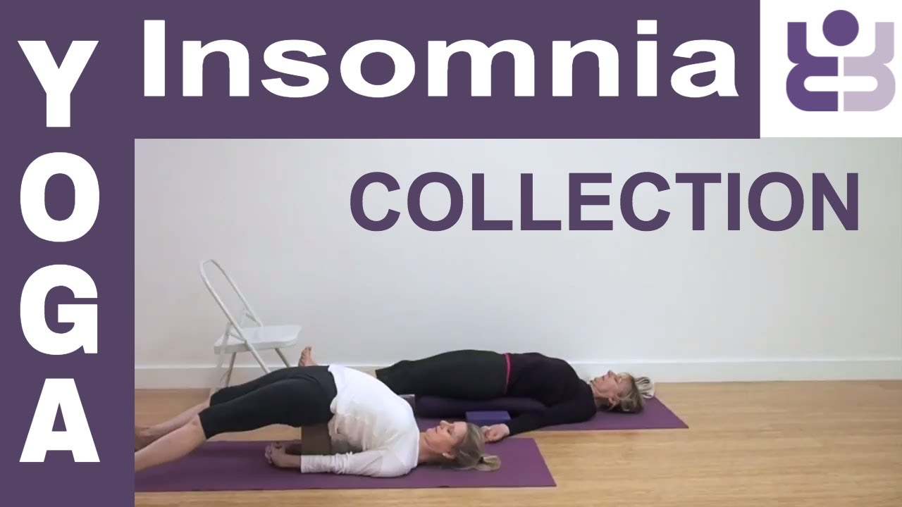 Iyengar Yoga for Beginners. Yoga for Insomnia Collection.