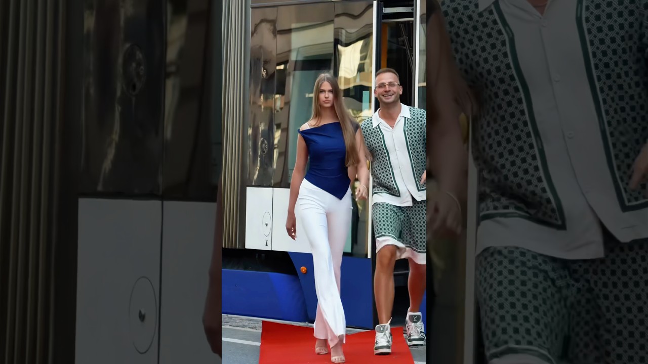 Who needs public transport when you have a red carpet?😅 #RedCarpetBoy