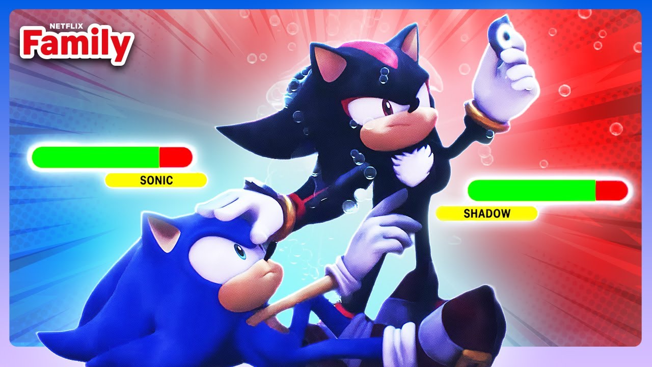 Battle Time! Sonic VS Villains ⚡️ Sonic Prime | Netflix Family