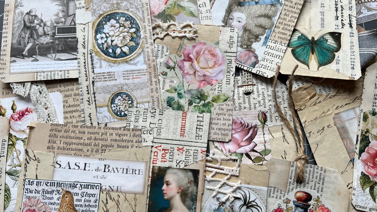 #roxysmedievalmiragemonday DTP 2024| EP30 French Rococo | making more fun ephemera