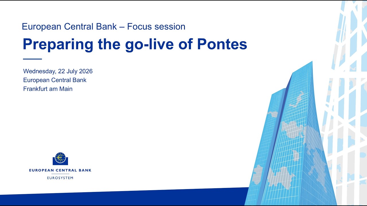 Focus Session - Preparing the go-live of Pontes