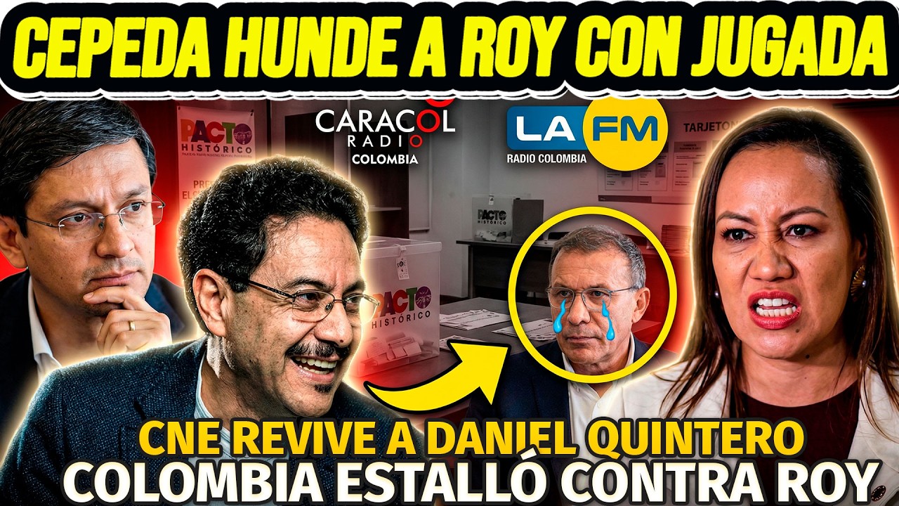 CEPEDA HUNDE INTENCIONES DE ROY CON ESTA JUGADOTA. COLOMBIA ESTALLÓ CONTRA ROY POR TRAICIÓN: TÓMELO