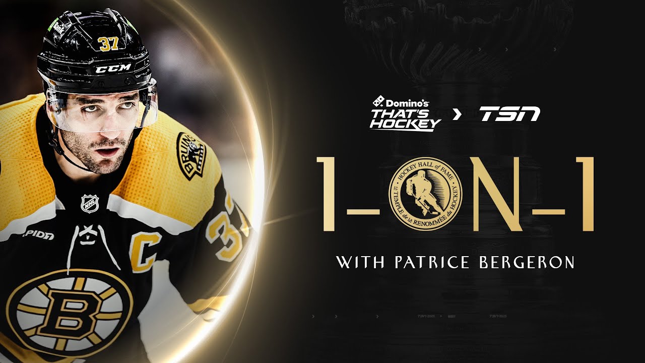 'I don't consider myself a part of that group': Bergeron humbled by potential 2026 HHOF induction