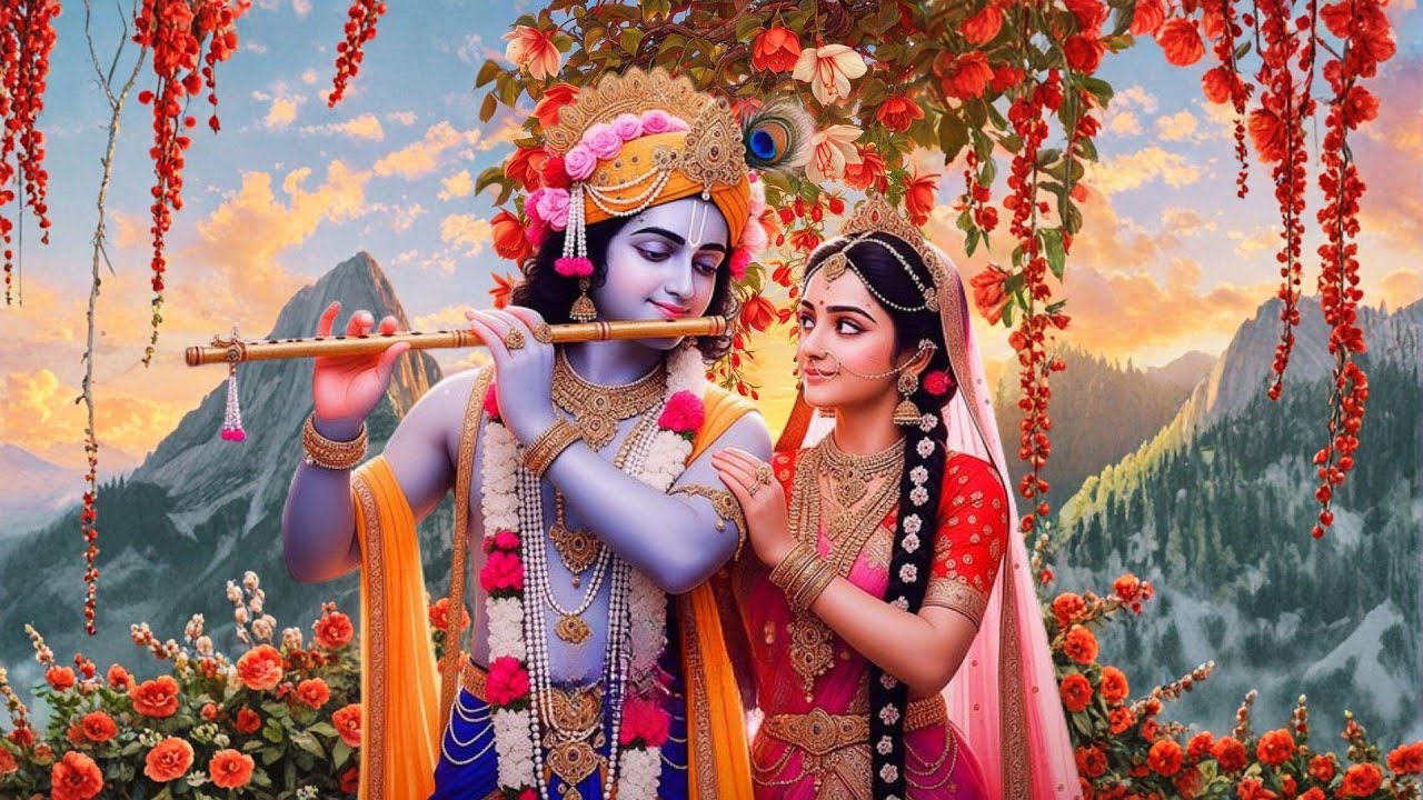 Krishna Flute Relaxing Music For stress Relief,Positive Energy,Meditation Flute,Morning Bansuri
