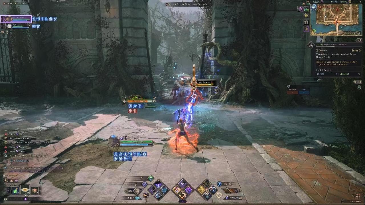 Throne and Liberty | 70+ Kills in Peipor Harevest Festival Event | Absolutely nuke with Xbow Build