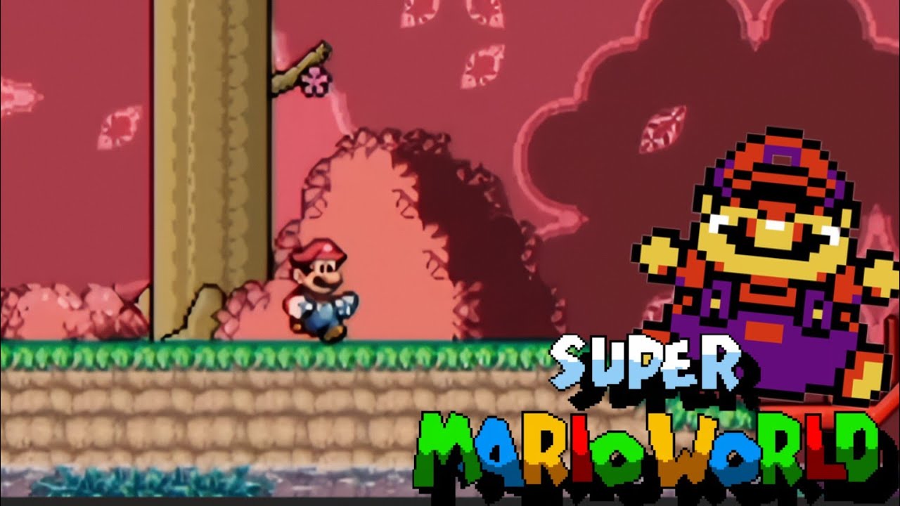 Super Mario World Hack Rom Fanmade gameplay preview