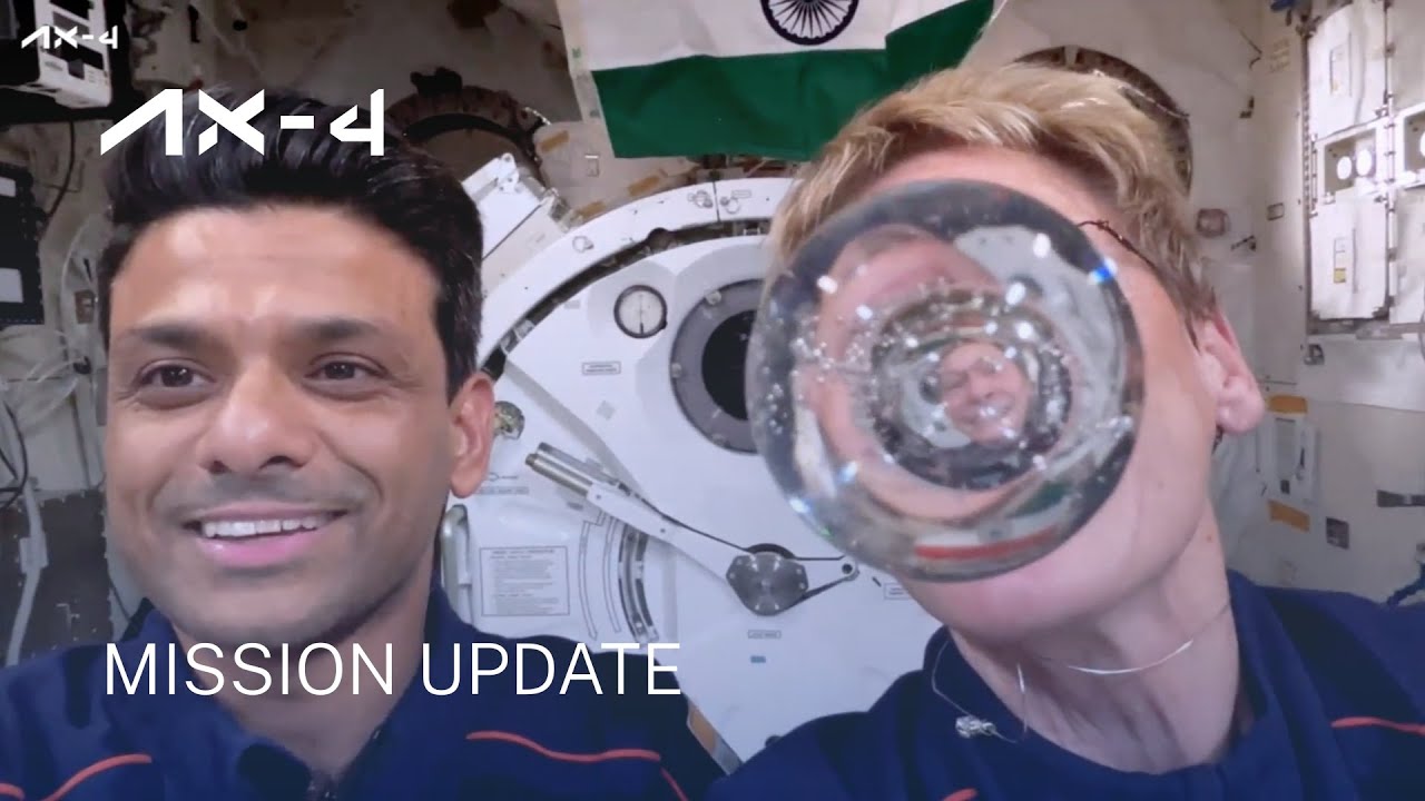 Ax-4 Mission Update | Peggy Whitson & Shubhanshu Shukla