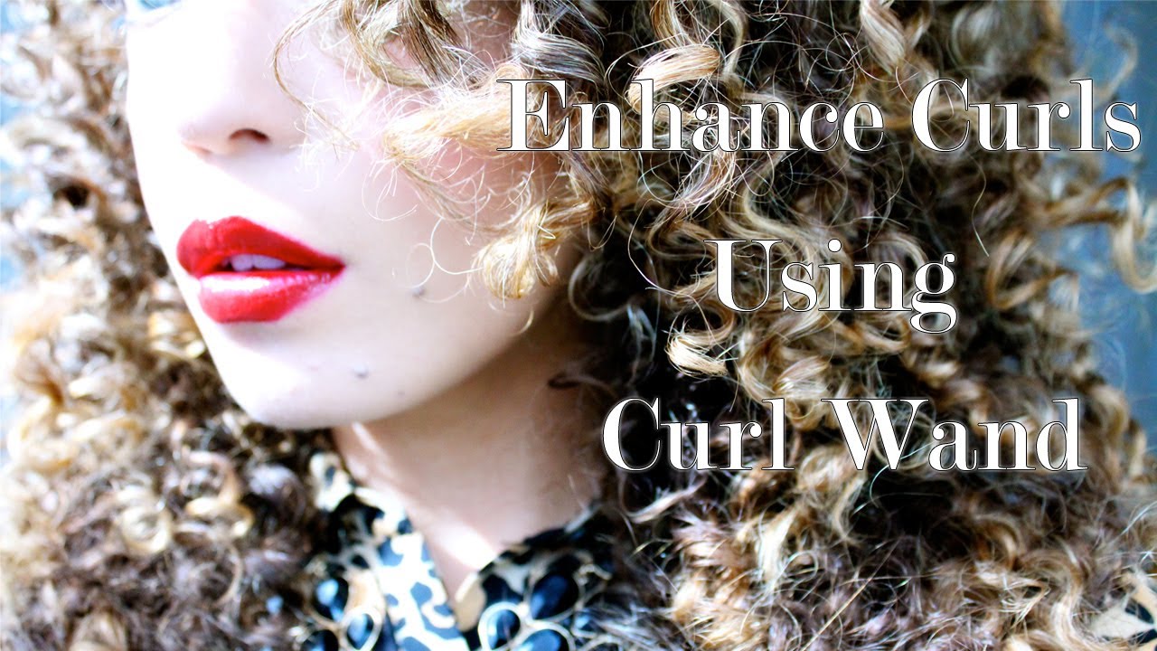 Enhance Natural Curls Using a Curl Wand (Mobile Friendly Version)