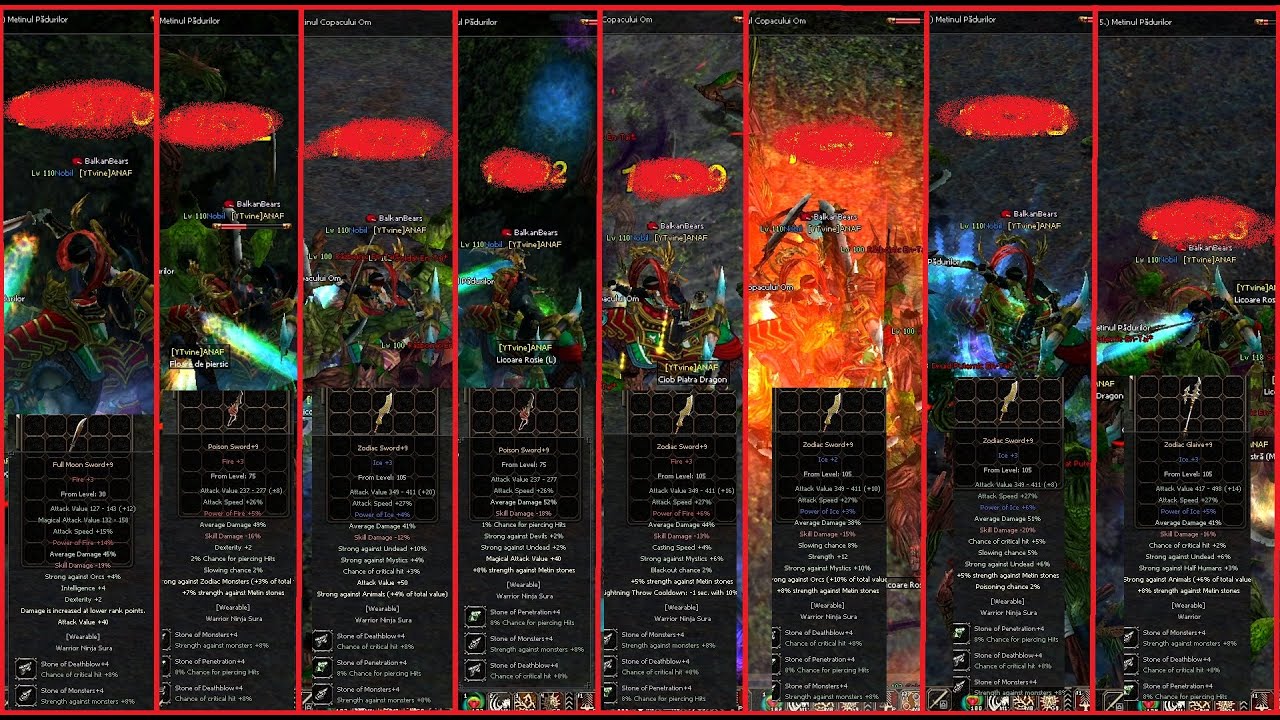 Metin2 TigerGhost |  PoisonSword 52%/ZodiacSword 51% /Glaive 41% What will you choose?  | TEST DMG