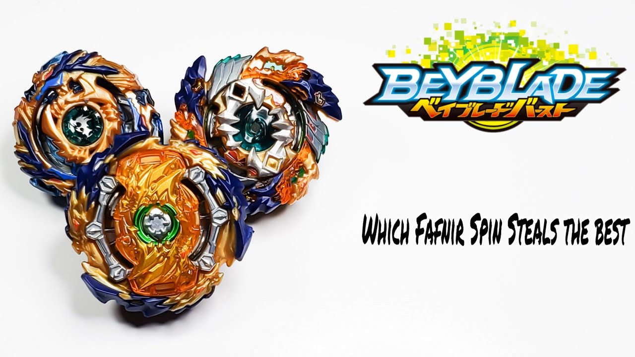 Which Fafnir Spin Steals The Best | Beyblade Burst Spin Stealing