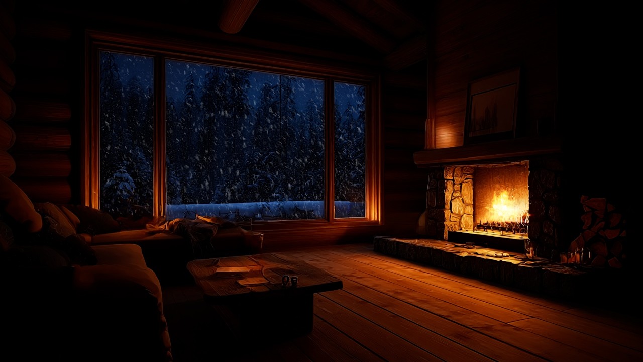 Cold Winter Night Piano Music | Soft Melodies to Calm the Mind & Improve Sleep Quality