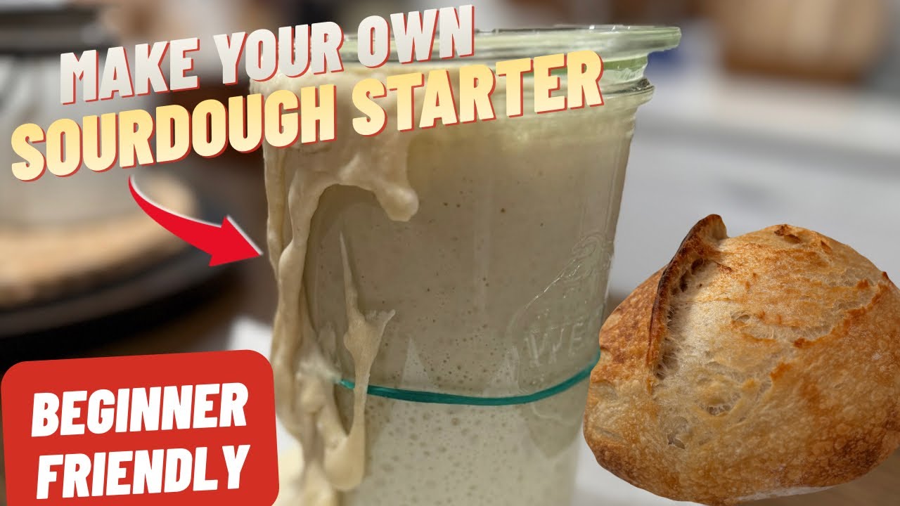How to Make a Sourdough Starter | Beginner Friendly, Step-by-Step