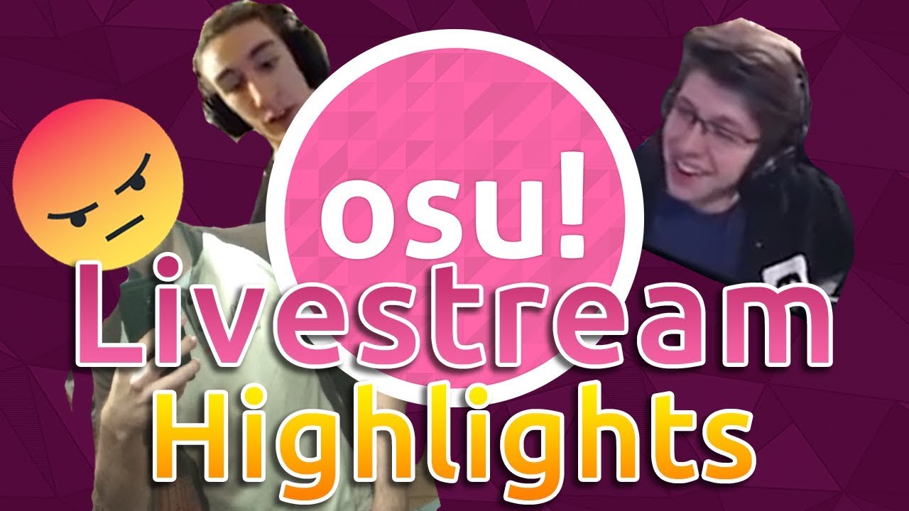 osu! Livestream Highlights | Rafis Mad! Azer breaks the rules!? Bubbleman God Mode!