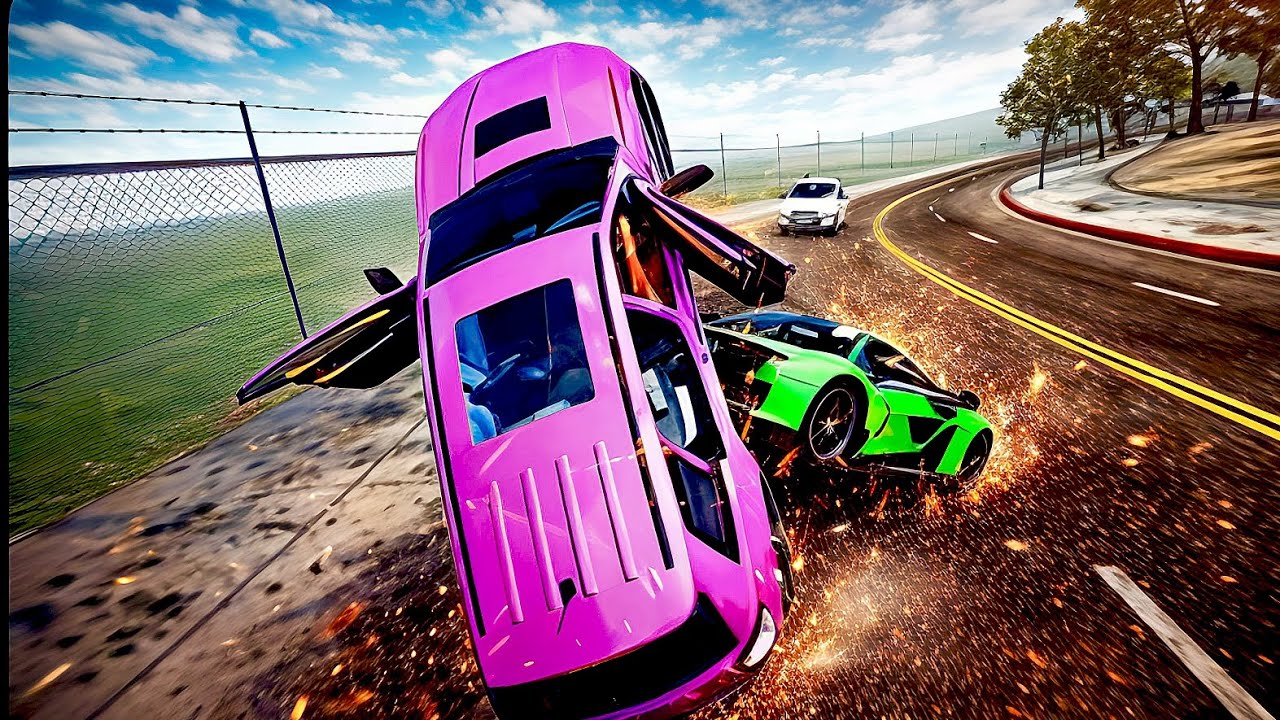 Dangerous Crash 😱 stunt 💥