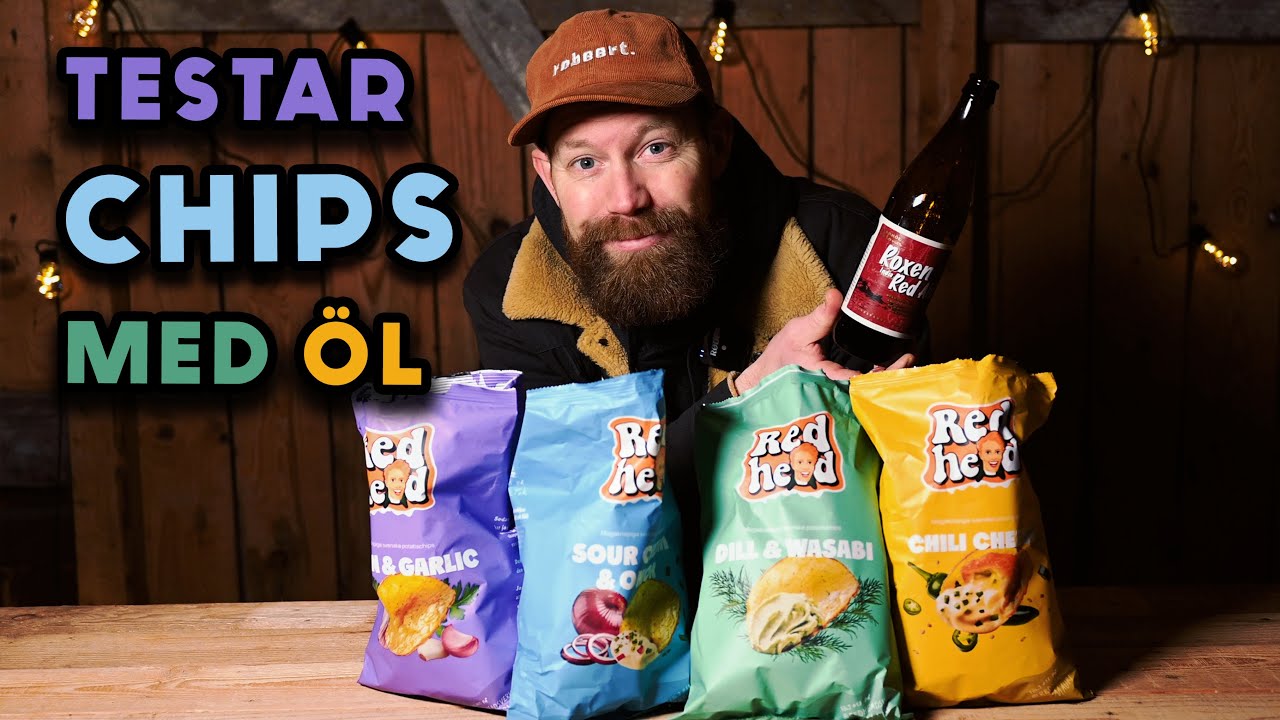 Smaktest: Mauris RedHead Chips & Nyn&auml;shamns Red Ale