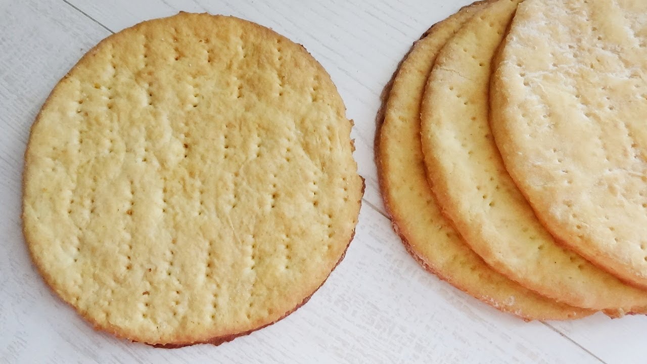 ПЕСОЧНЫЕ КОРЖИ ДЛЯ ТОРТА