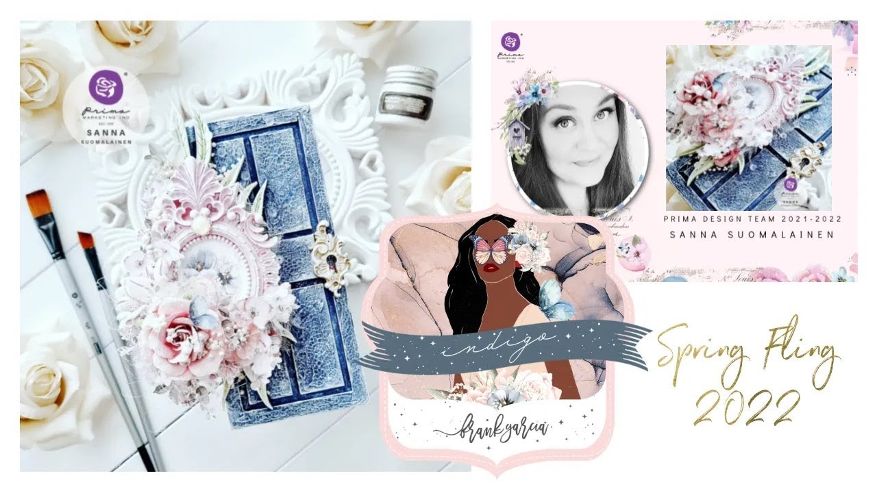 Spring Fling 2022 With Indigo Collection For Prima Marketing Inc