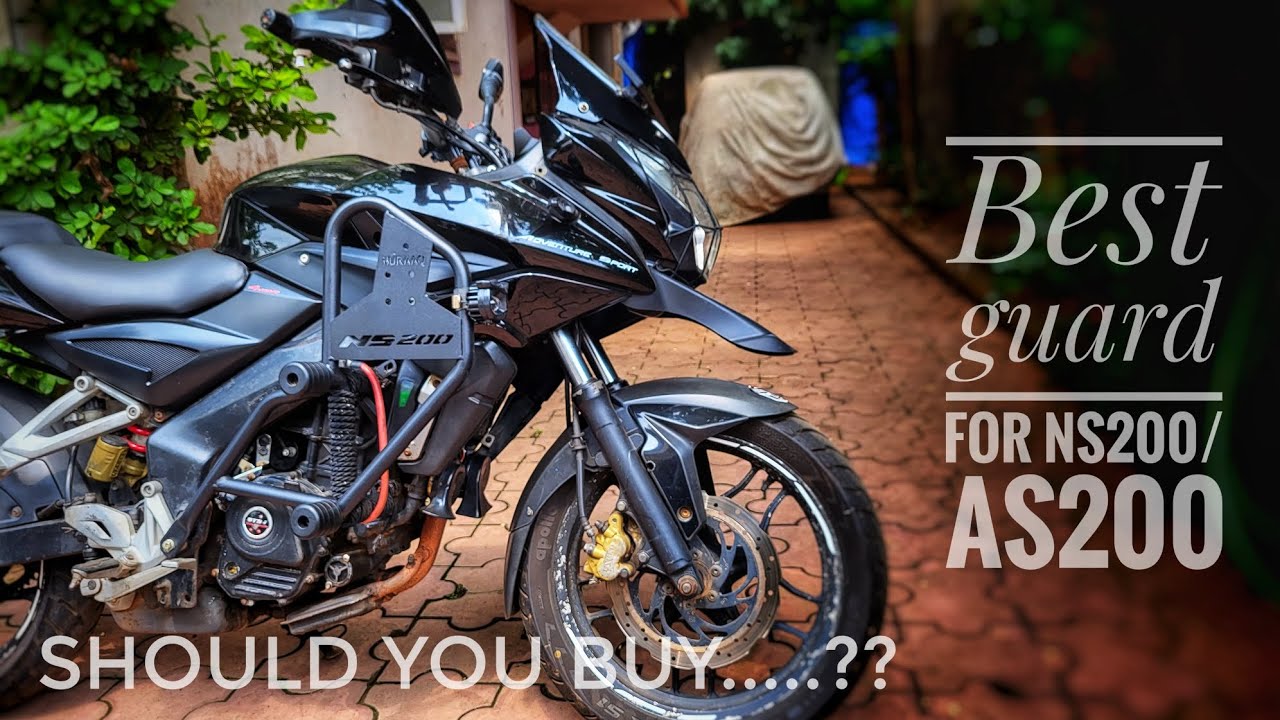 Adventure Guard for NS200 || AS200 || best guard for ns 200 || AS 200 modified || @Traveling_Techie