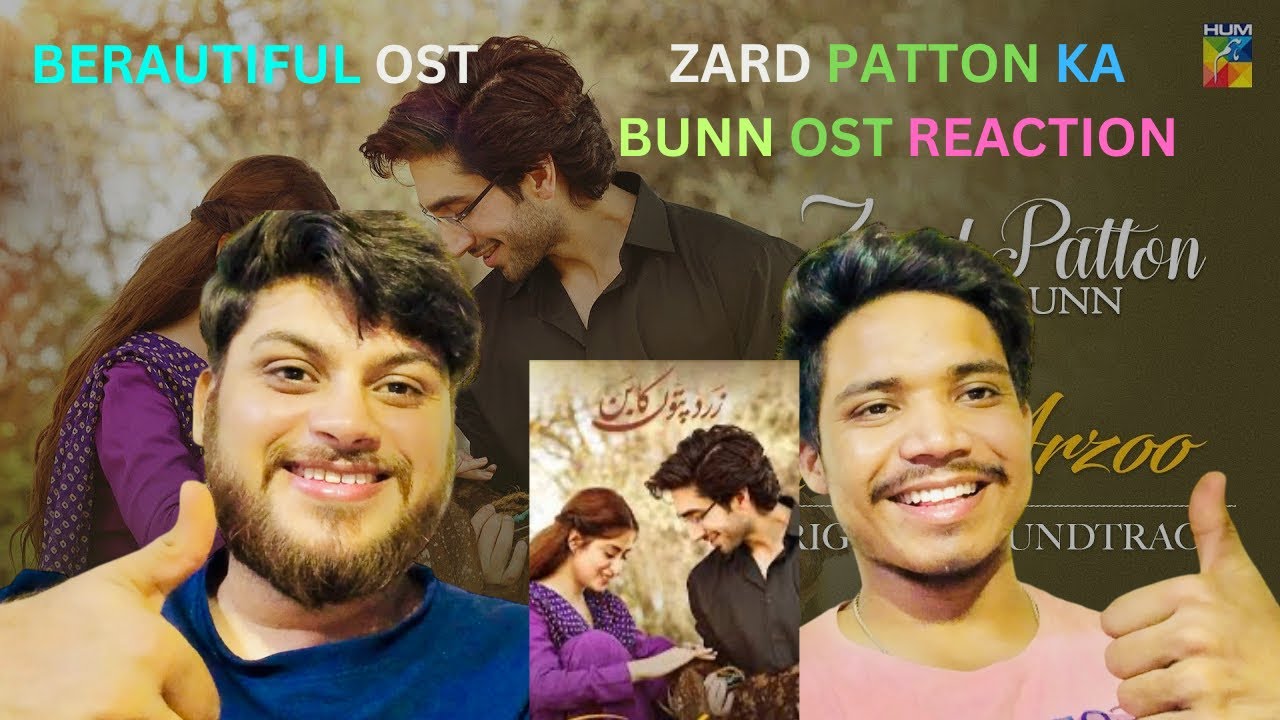 🇮🇳Indian Reaction On Zard Patton Ka Bunn- OST | Sajjal Ali & Hamza Sohail | Zain Raja