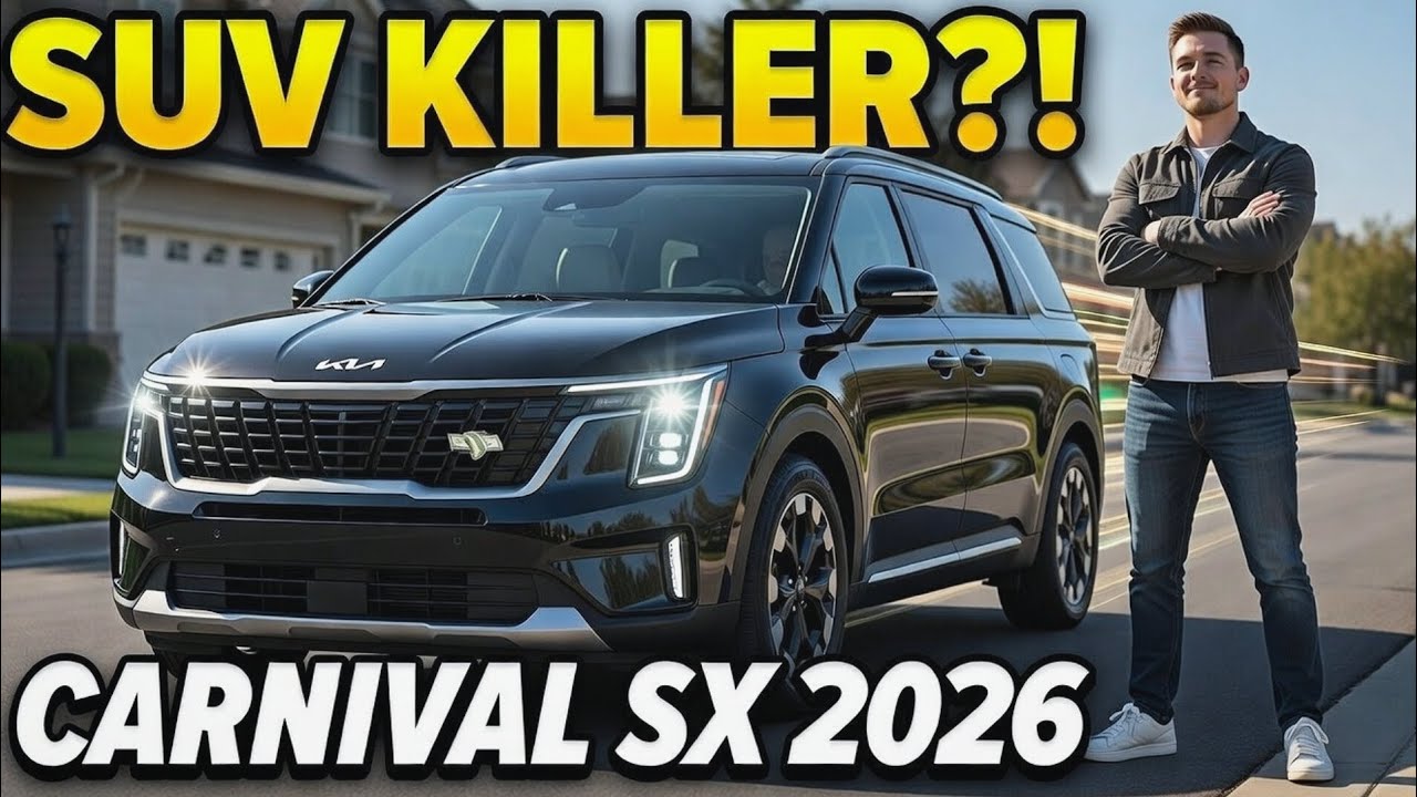 You Won't Believe What the 2026 Kia Carnival SX Can Do! DRIVNEXA🔥