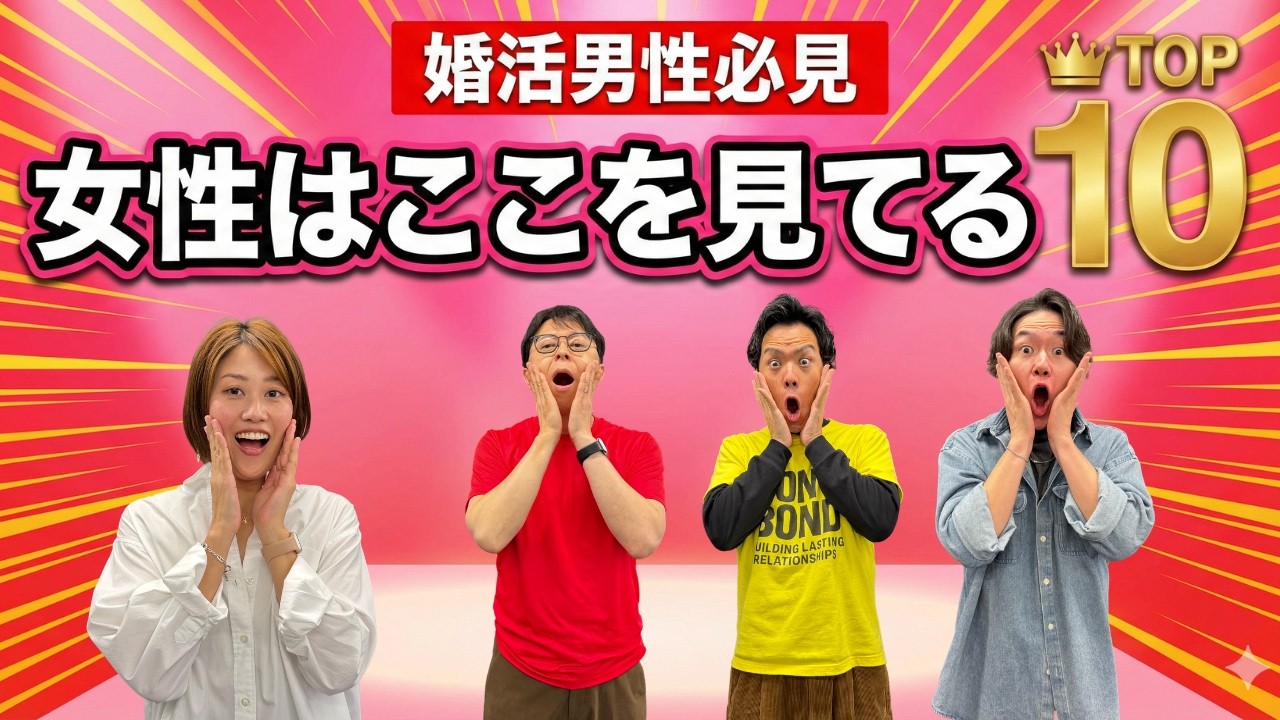 結婚相談所で見えた、婚活女性が結婚相手に求める条件TOP１０＜#394＞