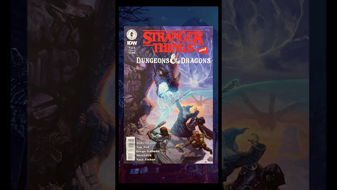 All STRANGER THINGS Comics - pt. 14 #strangerthings #comics #dungeonsanddragons