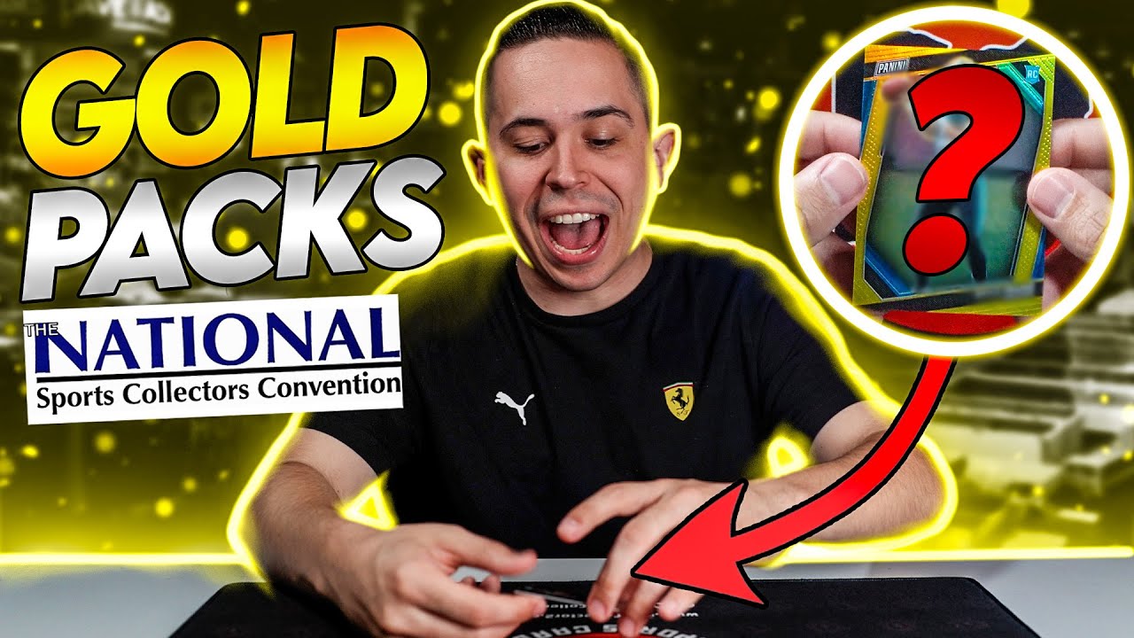 I Pulled a HUGE Rookie Gold From The Panini National GOLD Packs 😱
