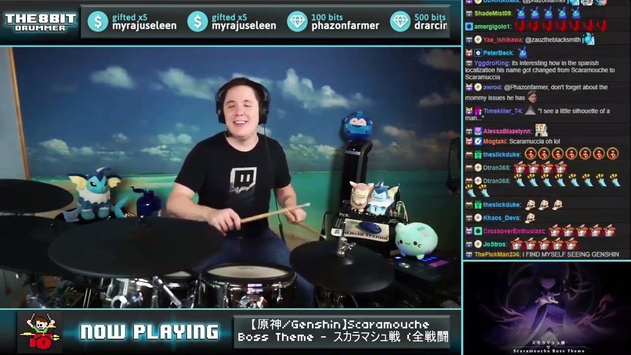 The8BitDrummer plays 