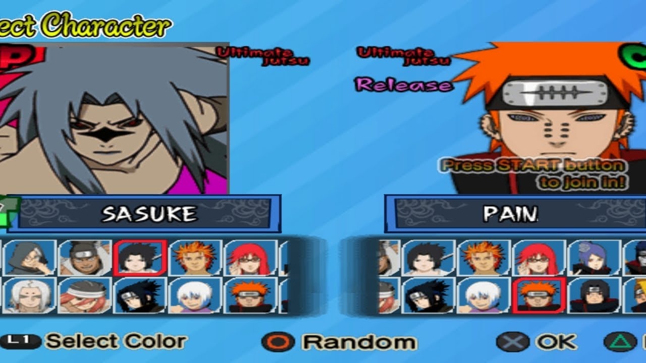 SASUKE CM2 VS PAIN (CHAKRA INFINITO) (ULTIMATE) - NARUTO SHIPPUDEN: ULTIMATE NINJA 5 MOD