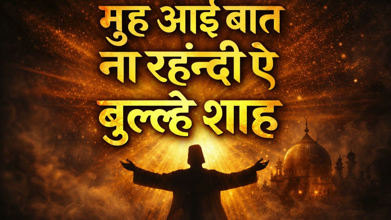 मूंह आई बात ना रहन्दी ए | बुल्ले शाह कलाम | Sufi Qawwali | Mehfil Verse