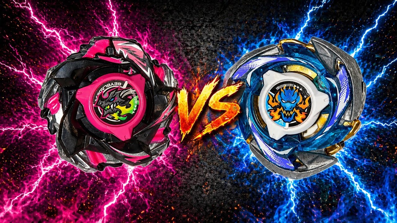 BAHAMUT BLITZ vs DRAN BRAVE - BEYBLADE X 