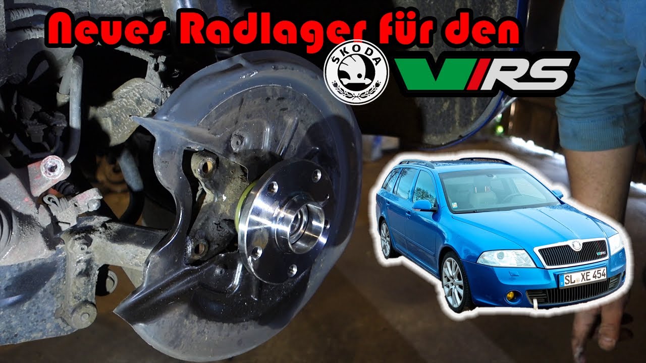 Skoda Octavia 2 1Z RS | Radlager hinten selber Tauschen