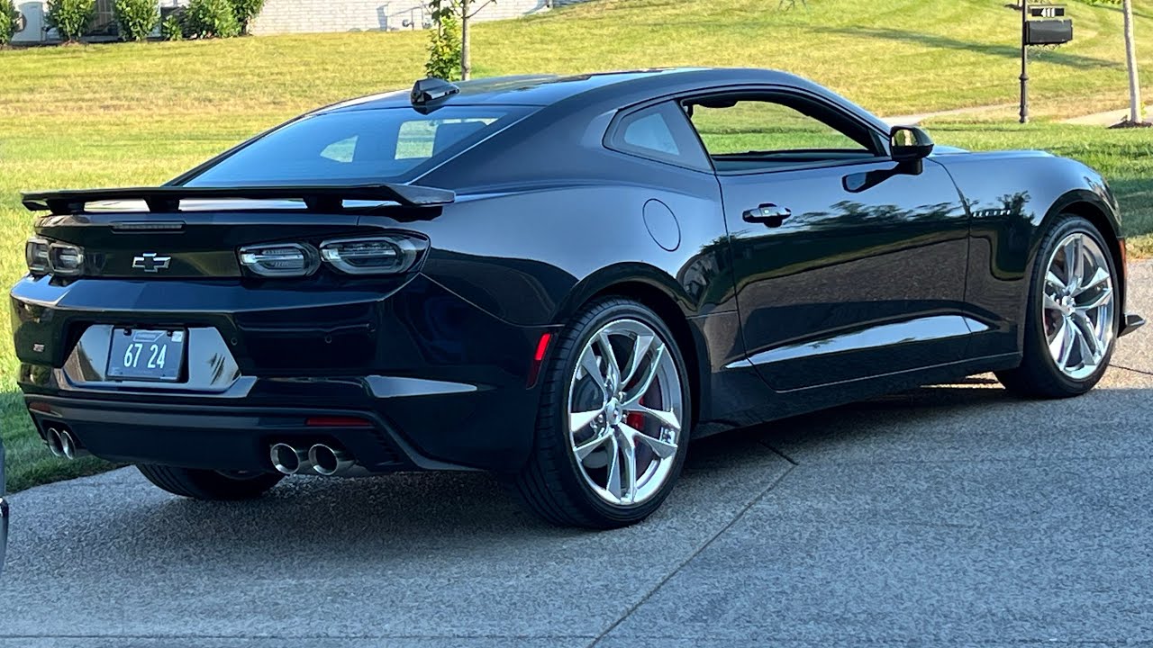 2024 Camaro SS Panther Collector Edition Panther Polished Wheels! Walk Around Panther Black Metallic