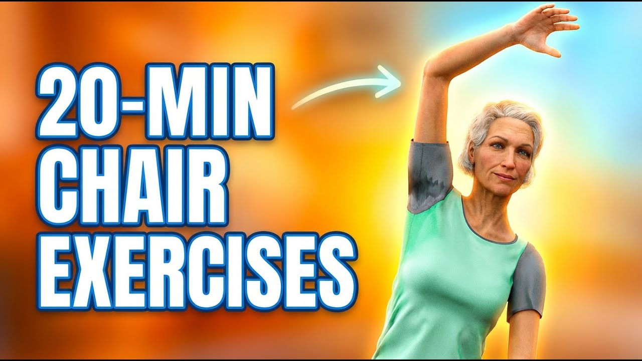 20-Min Chair Exercises for Seniors: Boost Mobility & Balance