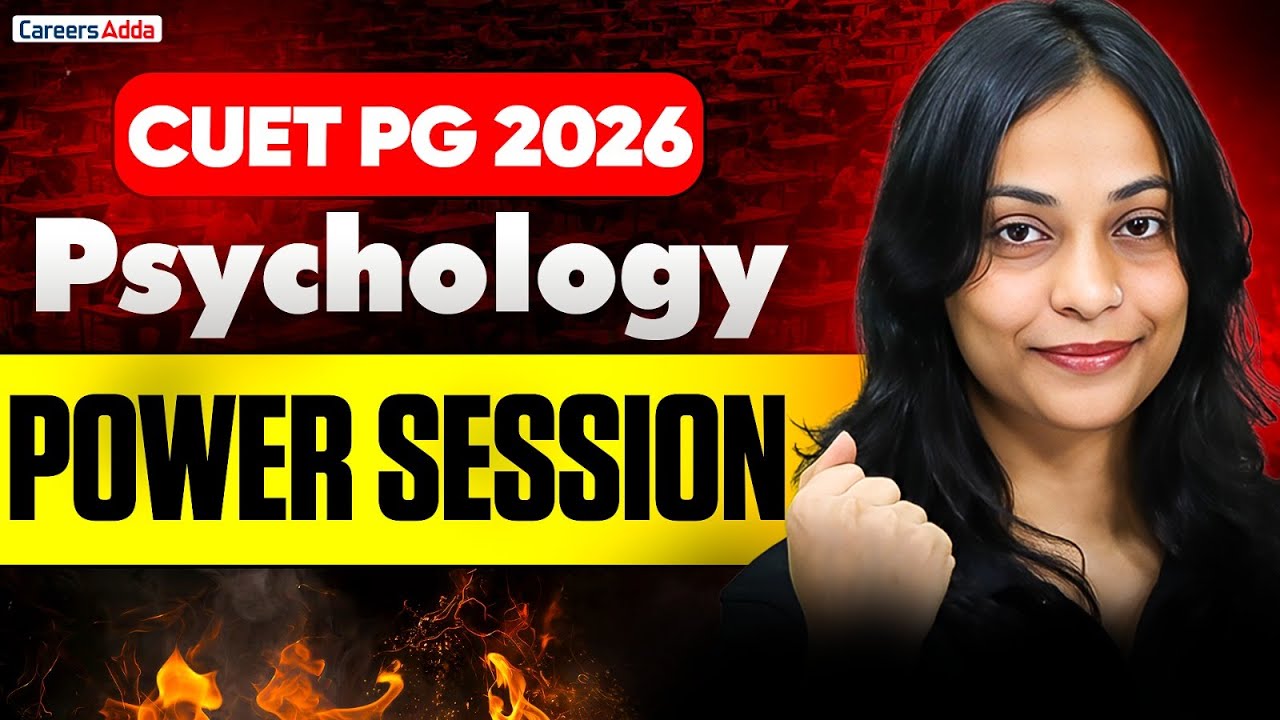 CUET PG Psychology 2026 🔥 | Complete Power Session
