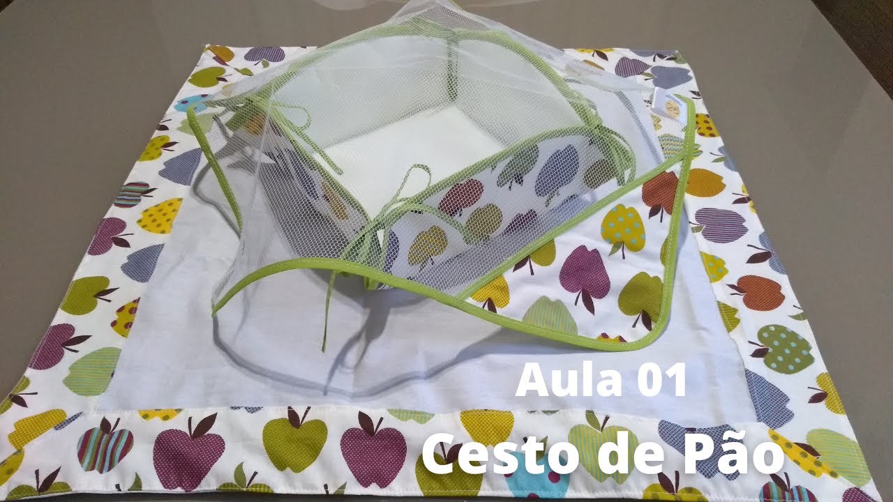 Como fazer Um Cesto De Pão - Fácil e Rápida #Aula 01