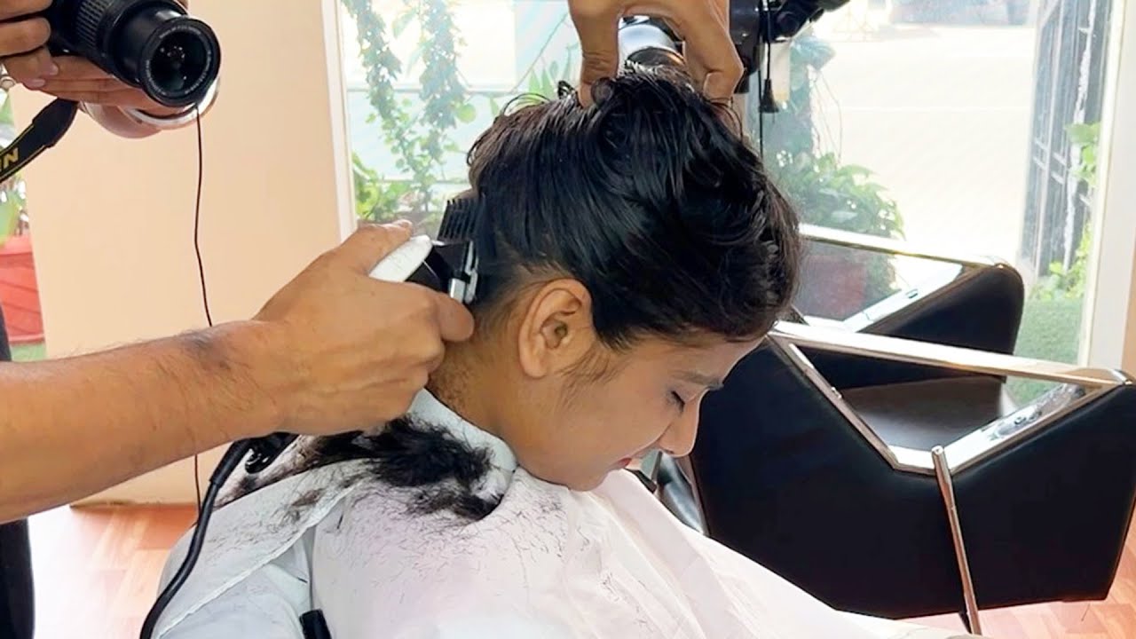 My teacher sent me for a punishment haircut