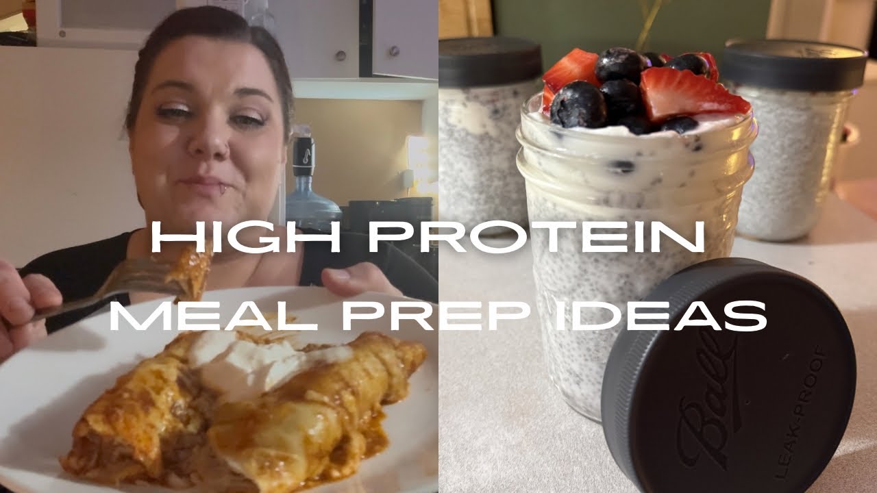 High-Protein Meal Prep Ideas for a Week of Healthy Eating. Combatting PCOS With Nutrition. 