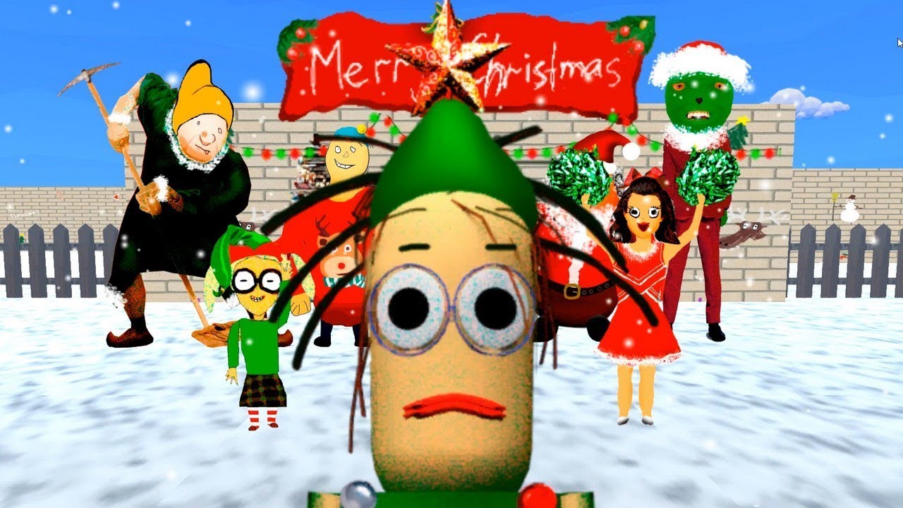 Christmas theme and new character! Baldina's Basis in Education Literary Grammar