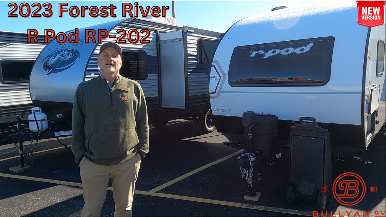 2023 Forest River R Pod RP-202 with Outdoor Fridge & Griddle