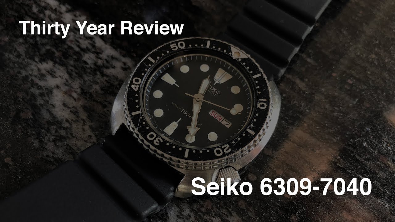 Seiko 6309 Turtle - Thirty Year Torture Test - How Did It Hold Up?