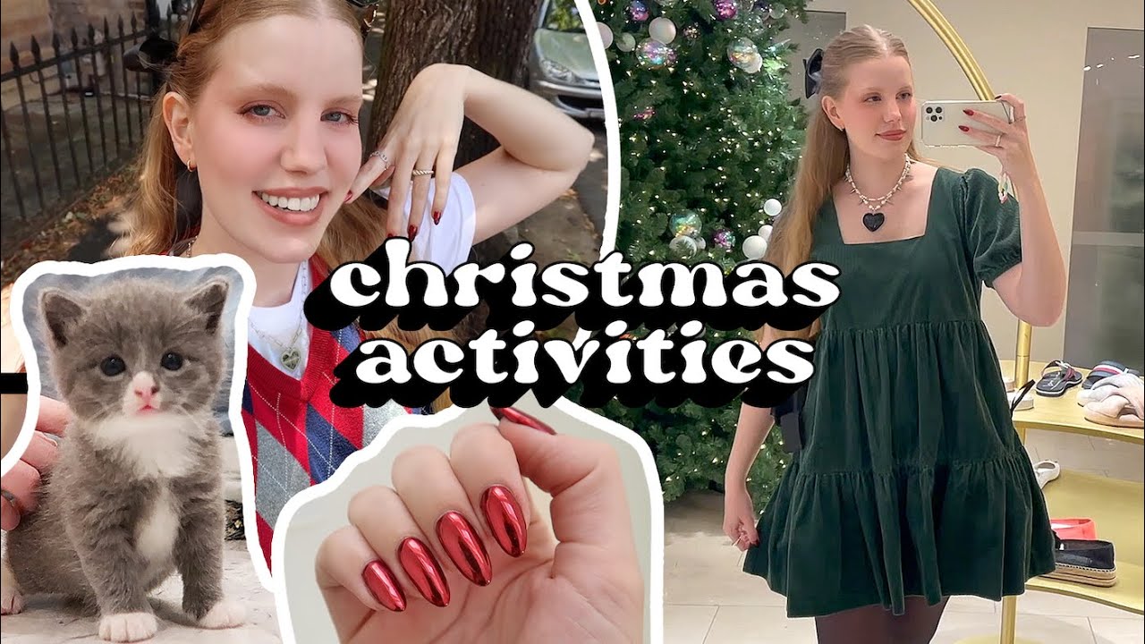 Christmas Activities 🎄 High Tea, Gel Nails, Shopping