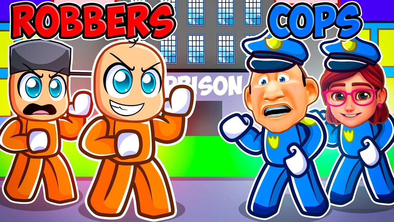 COPS vs ROBBERS in Roblox!
