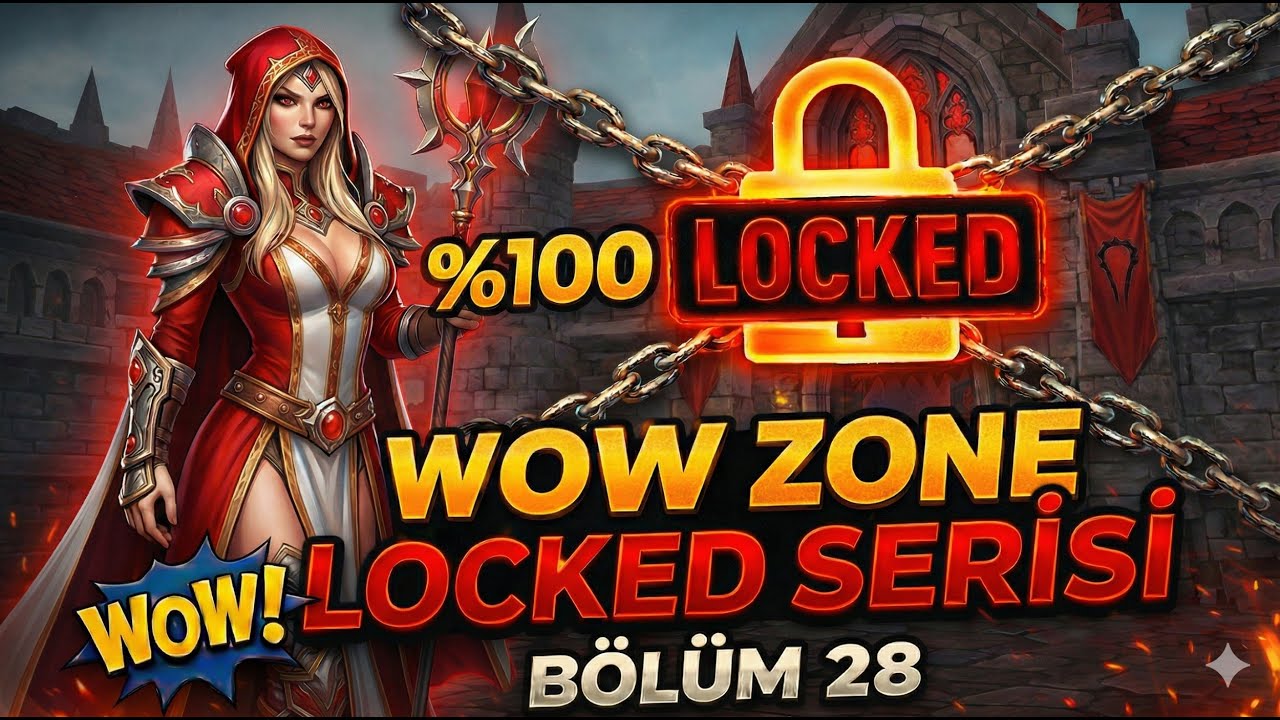 Scarlet Monastery Yarılandı! | WoW %100 Zone Locked | Expansion Locked (WoW Canlı Yayın)