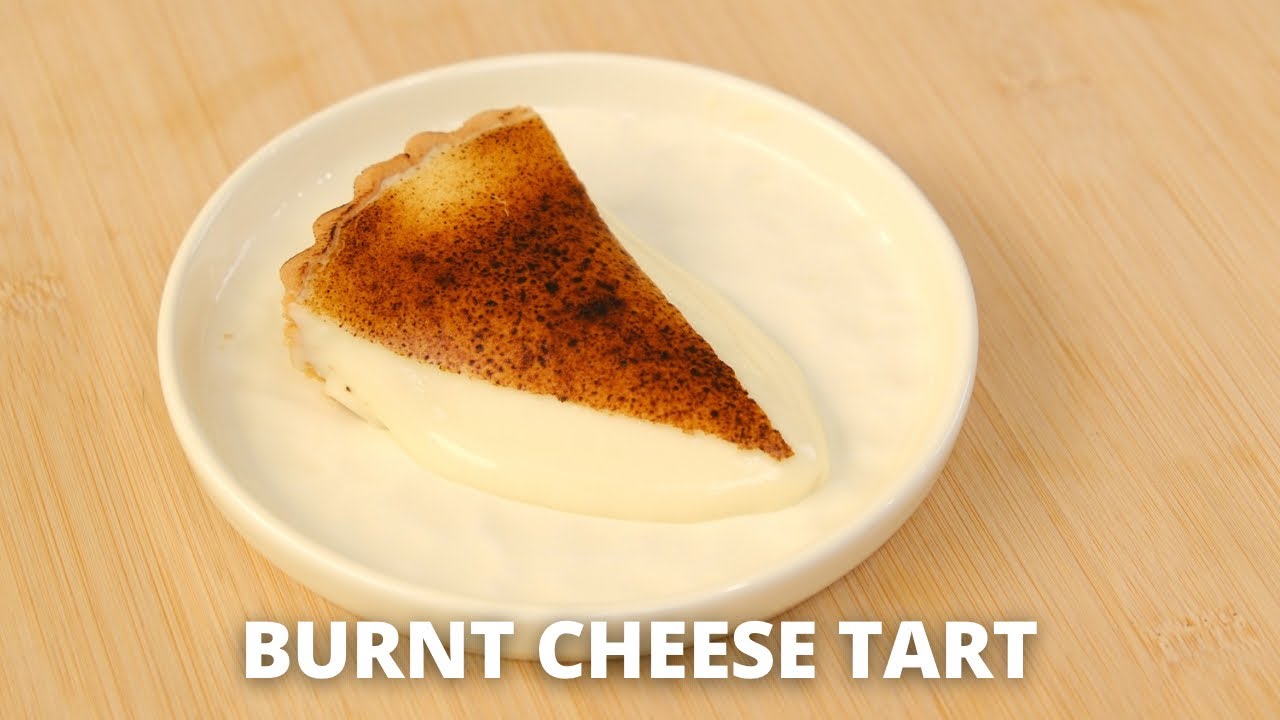 VIRAL! BURNT CHEESE TART!