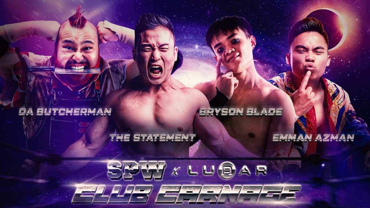 Da Butcherman против The Statement против Bryson Blade против Emman Azman | Falls Count Anywhere ...
