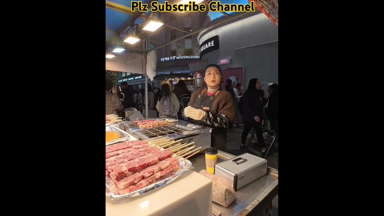 $7 Best Beef Barbeque in Seoul 🇰🇷 | hot spicy barbeque in restaurant south korea