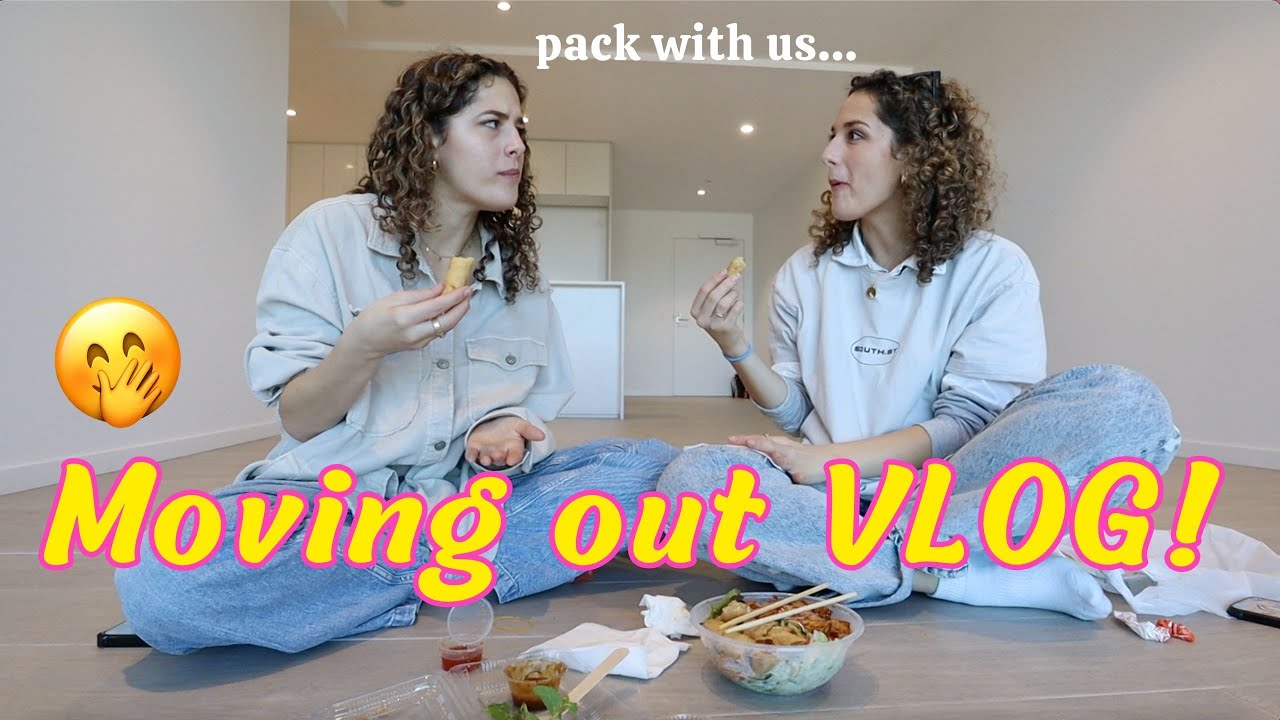 Twins moving out of home! PACK WITH US 🥹