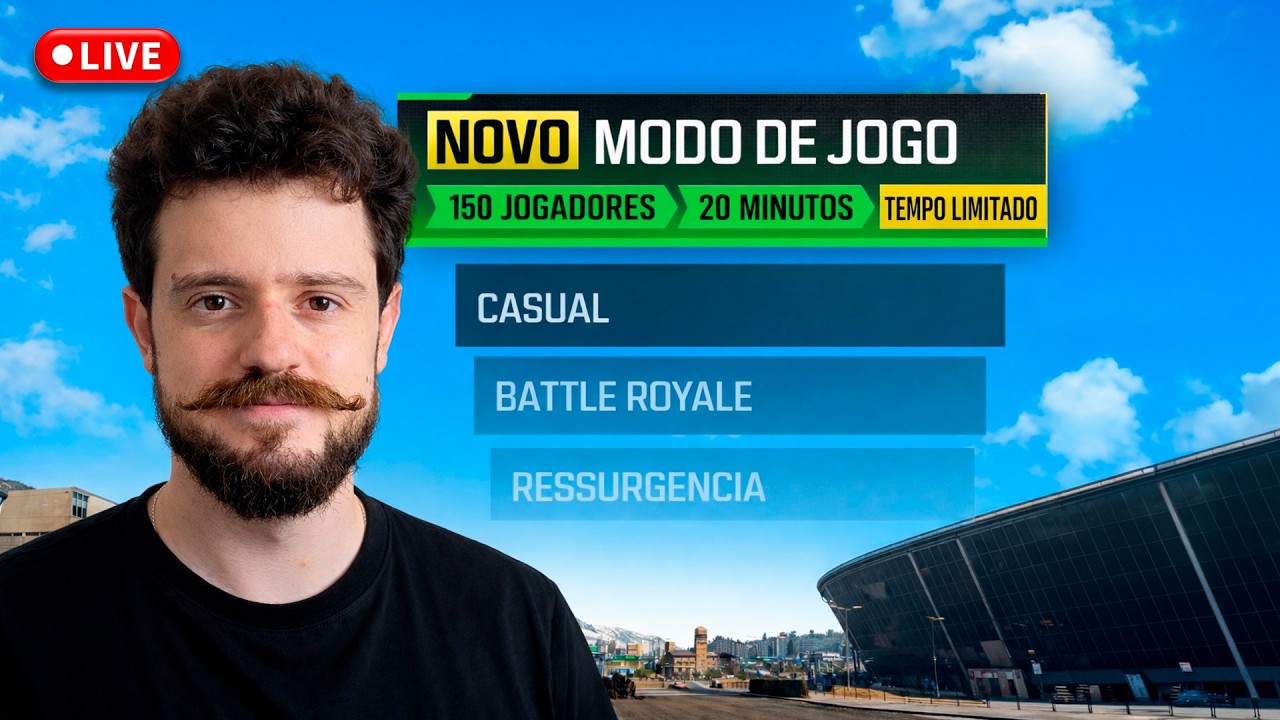 🔴 Bora fazer kills no Warzone com o Boras | Novo Evento no Warzone | Live do Eddie | !pix !boras